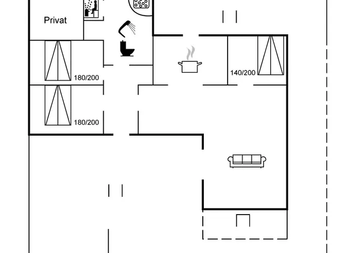 بيت للعطل Monja - 2-2km From The Sea By Interhome *